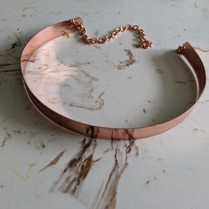 ASOS Rose Gold Metal Belt M